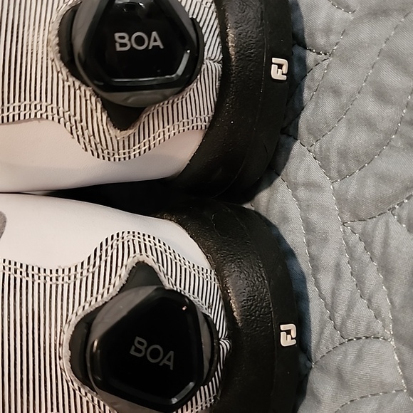 Women's FootJoy Dryjoys In Size 8.5M BOA White Black Golf - Picture 16 of 16